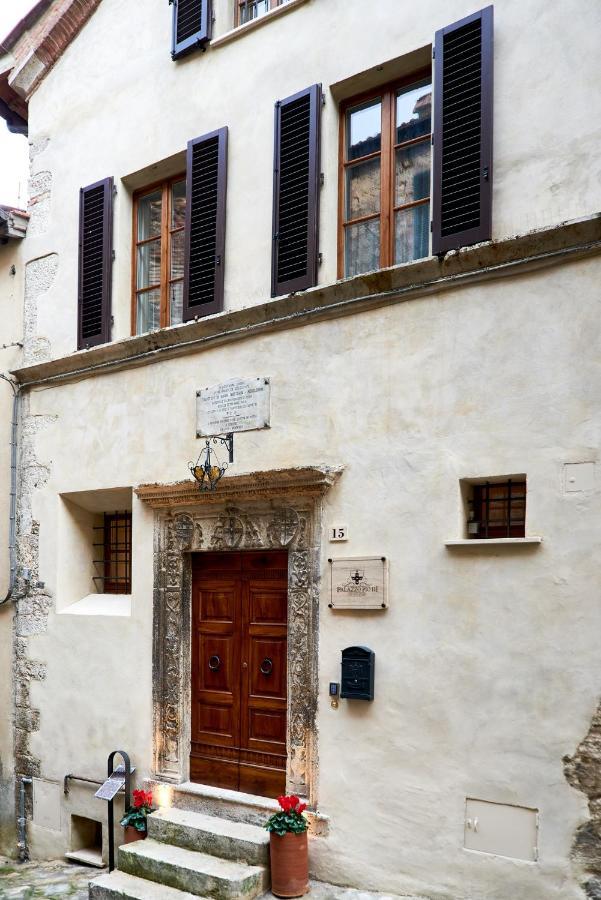 Bed and Breakfast Palazzo Pio III - Residenza D'Epoca Sarteano Exteriér fotografie